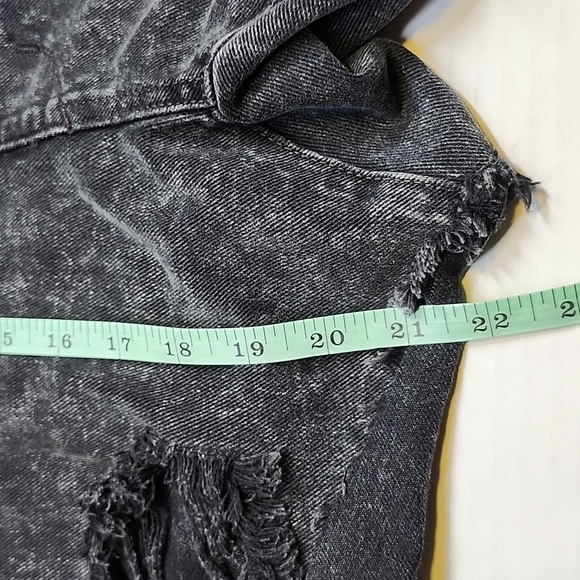 One Teaspoon black denim overalls Size 26 - Picture 6 of 14